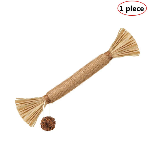 Natural Matatabi Pet Cat Snacks Sticks Cleaning Tooth Catnip Cat Toys Actinidia Silvervine Pet Toy for Cats Pet Accessories