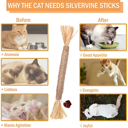 Natural Catnip Sticks